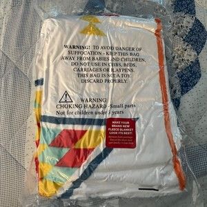 St. Labre Bed/Throw Soft Couch Twin Bed Size Blanket Aztec Print 100% Polyester